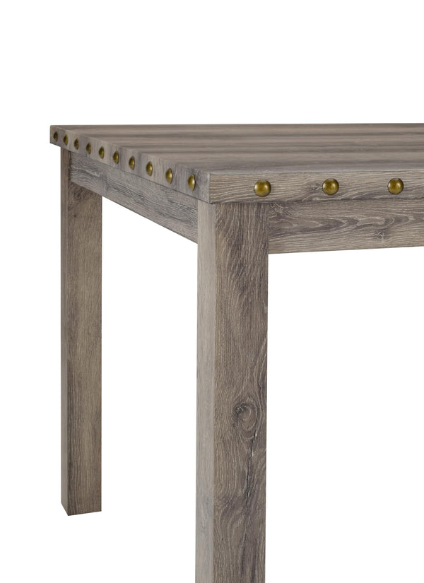 Square Counter Height Dining Table with Barstools