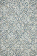 Abstract Hand-Tufted Wool Area Rug – Contemporary Design