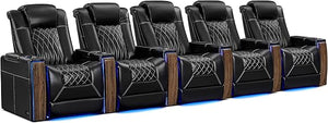 Home Theater Power Recliner Seating with Heat & Massage