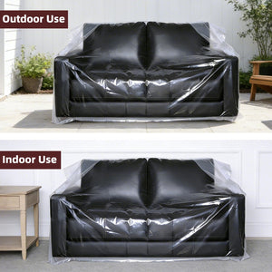 Clear Plastic Furniture Moving & Storage Cover