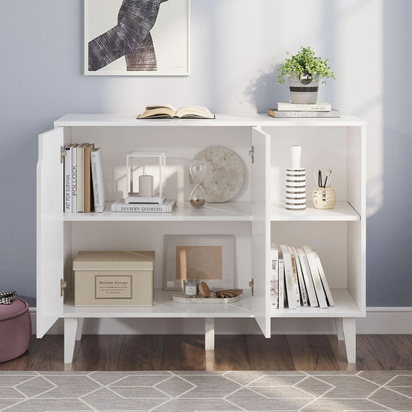 Buffet Cabinet with 2 Doors & 2 Shelves
