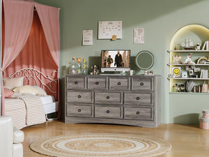 Modern Dresser with Deep Drawers – Bedroom & Living Room Storage