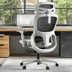 Ergonomic Mesh Office Chair with 3D Lumbar, 360° Armrests & 135° Tilt