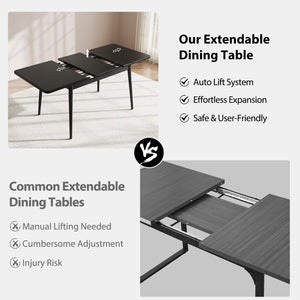 Extendable Solid Wood Dining Table