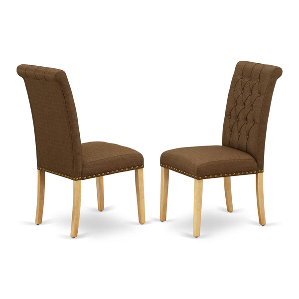 5-Piece Mid-Century Dining Set with Butterfly Leaf Table & 4 Upholstered Chairs