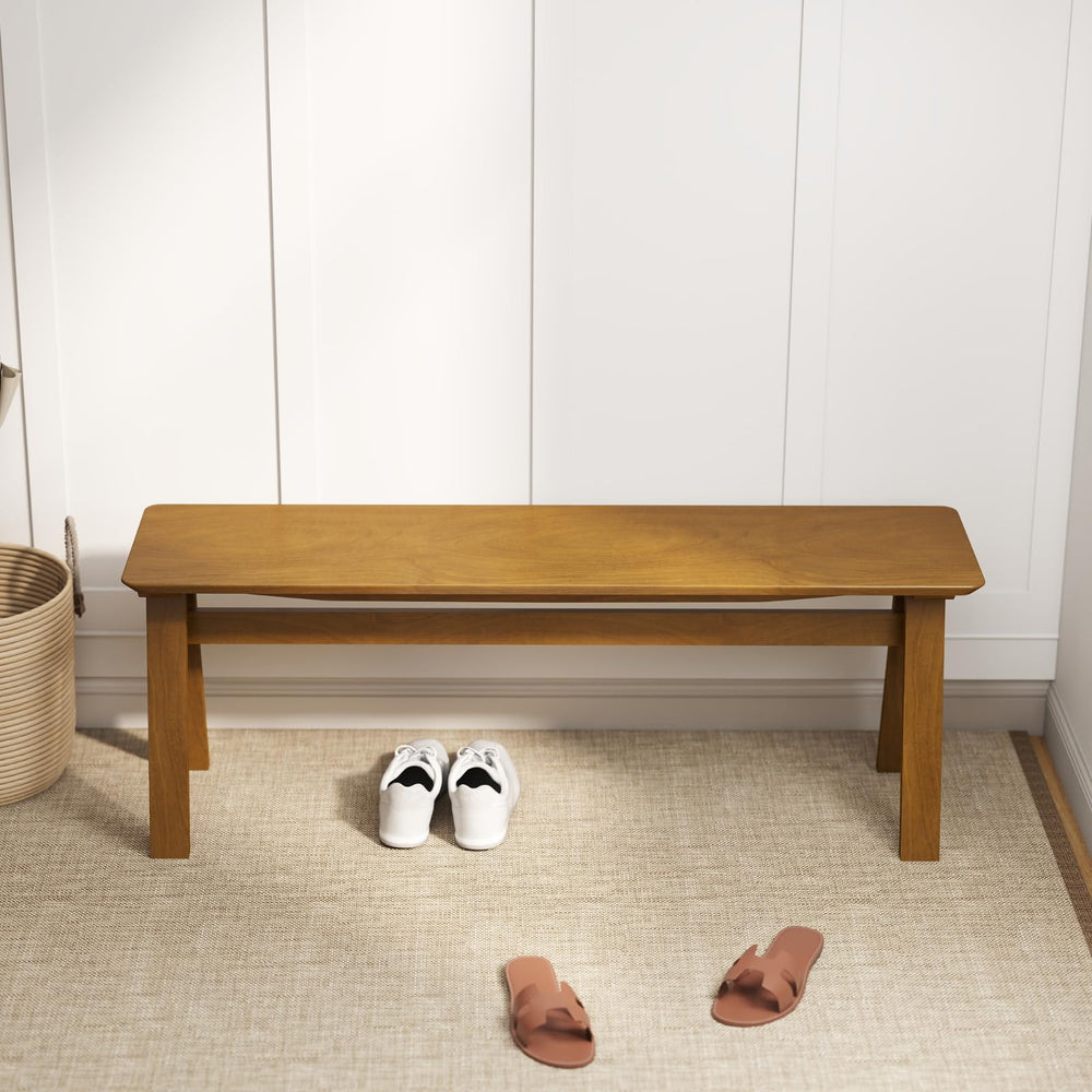 Solid Wood Dining Bench 47"