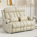 Zero Wall Hugger Power Reclining Sofa Set with Adjustable Headrest