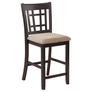 5-Piece Counter Height Dining Set with Extendable Oval Table