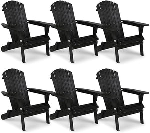 Folding Adirondack Chair – Solid Fir Wood, Outdoor