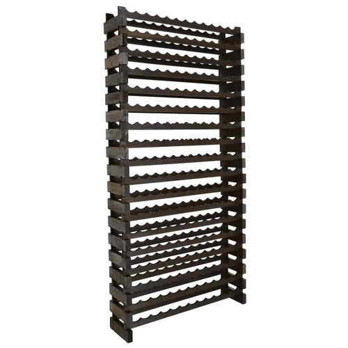216-Bottle Freestanding Wood Wine Rack