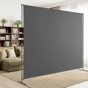 Room Divider Single Panel Privacy Screen – Freestanding Partition Wall
