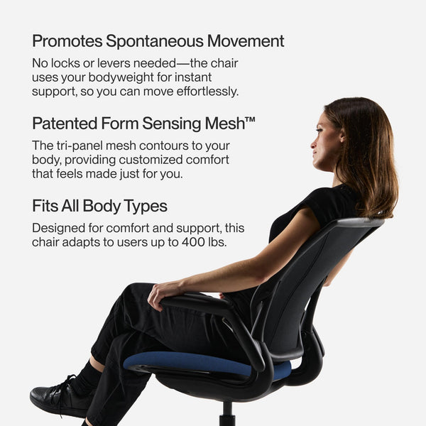 Ergonomic Mesh Office Chair with Lumbar Support