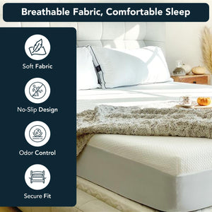 Waterproof Mattress Protector – Soft, Breathable & Stain-Resistant