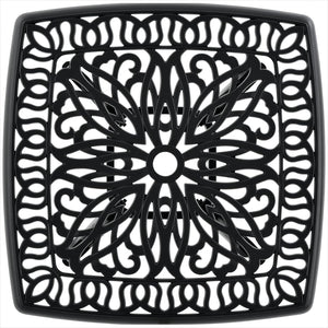 Cast Aluminum Square Outdoor Side Table – Set of 1 or 2