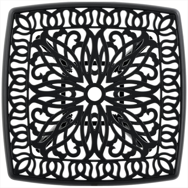 Cast Aluminum Square Outdoor Side Table – Set of 1 or 2