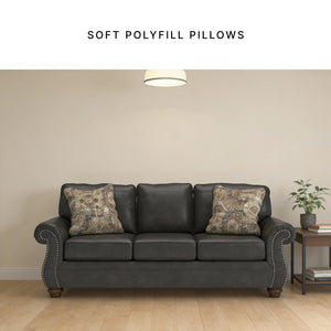 Queen Sofa Sleeper with Memory Foam Mattress