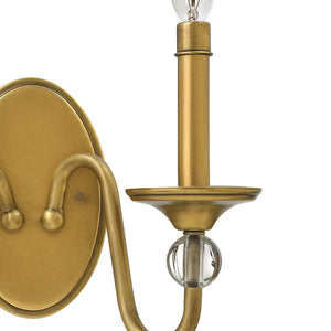 Two-Light Candelabra Wall Sconce – Traditional Style