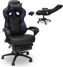 Ergonomic Gaming Chair with Footrest & Lumbar Support