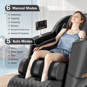 Zero Gravity SL-Track Shiatsu Massage Recliner Chair