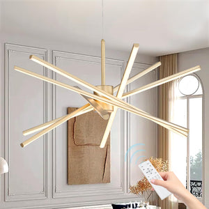 33-Inch Dimmable Sputnik LED Chandelier