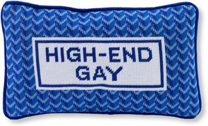Needlepoint Decorative Throw Pillow