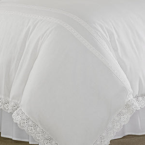 Cotton Duvet Cover Set with Shams – Reversible Bedding