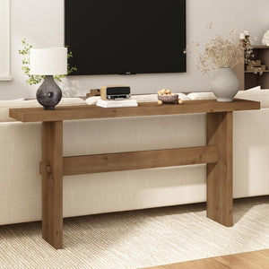 63-Inch Farmhouse Console Table