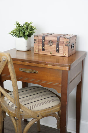 Small Decorative Wooden Trunk Chest