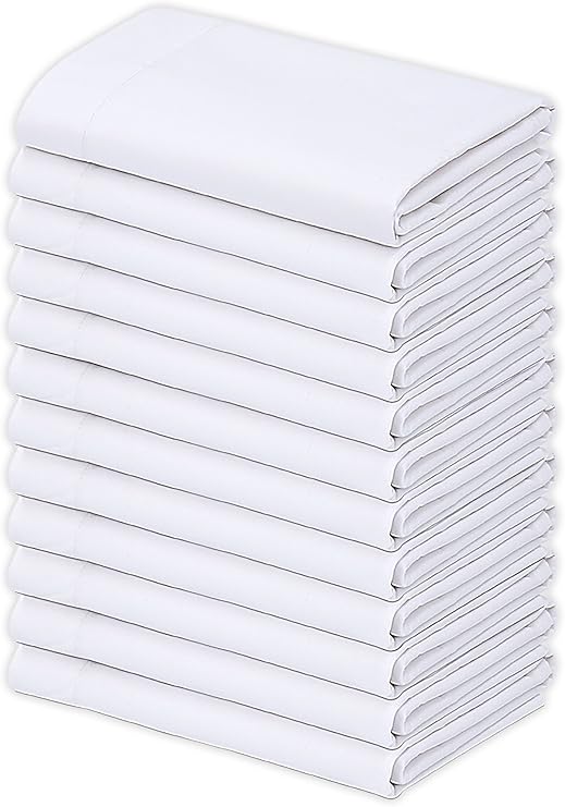 Polycotton Pillowcases Bulk Pack – Standard, Queen & King