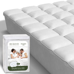 Quilted Pillow Top Mattress Pad & Protector