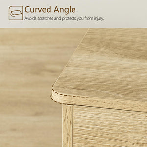 Storage Chest with Safety Hinges