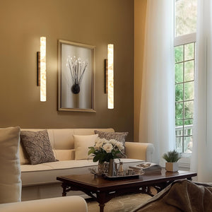 Alabaster Modern Wall Sconce – Large Linear LED Wall Light