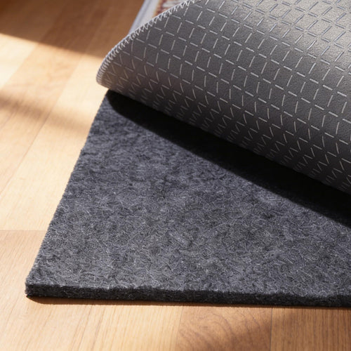 Non-Slip Rug Pad – Felt & Rubber Underlay for Hardwood, Tile & Laminate Floors