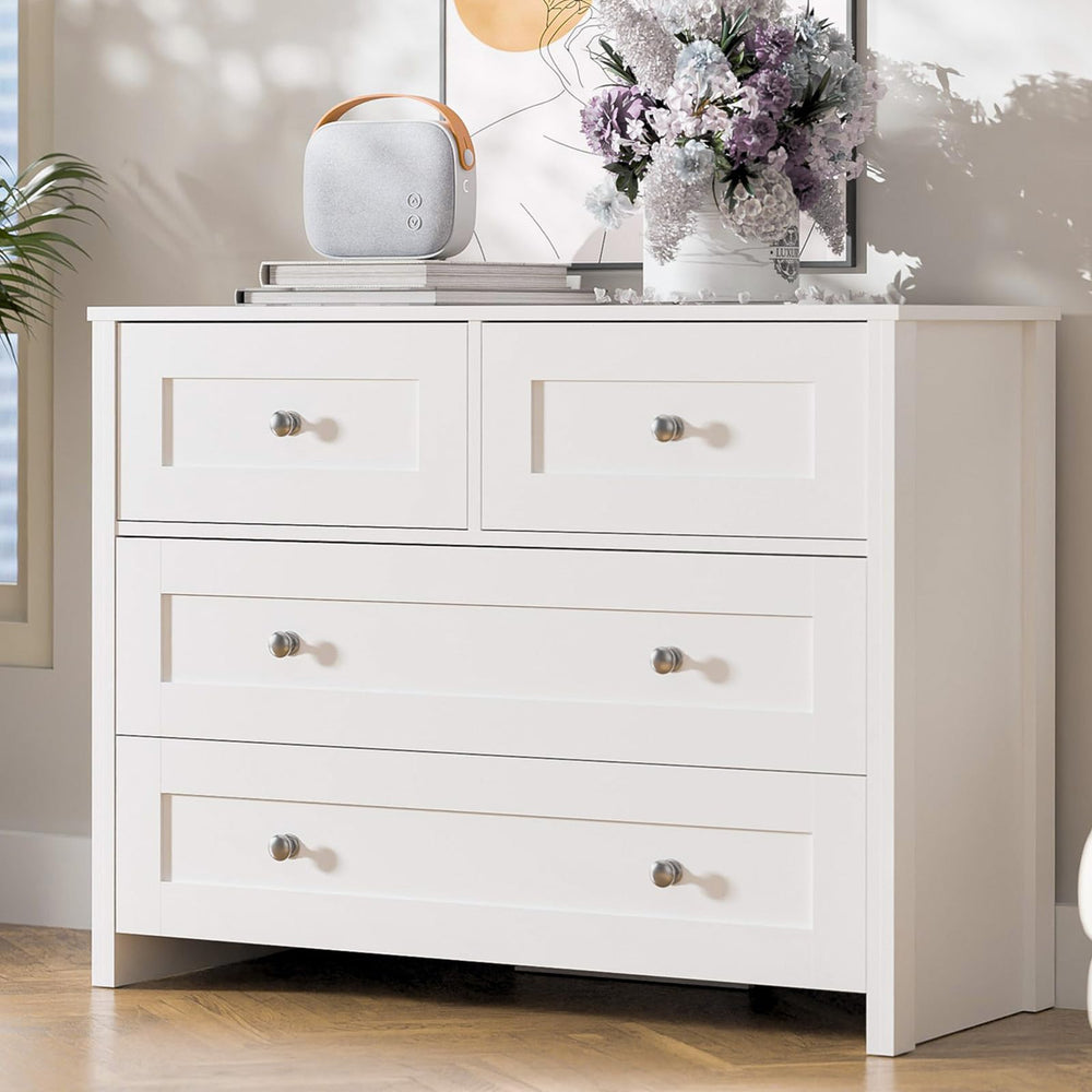 4-Drawer Dresser with Storage