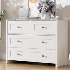 4-Drawer Dresser with Storage