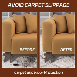 Non-Slip Felt Rug Pad for Hardwood & All Floor Types