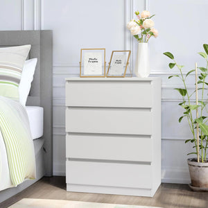 4-Drawer Dresser Chest of Drawers with Anti-Tip Device