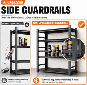 Heavy Duty 5-Tier Metal Storage Shelving Unit