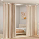 Adjustable Floor-to-Ceiling Room Divider Curtain Rod