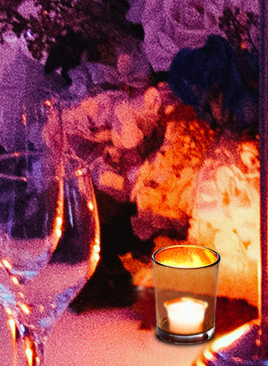 Amber Glass Votive Candle Holders – Set of 96