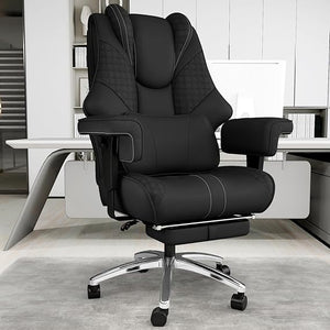 Big and Tall Ergonomic Reclining Office Chair with Footrest – 400 lb Capacity