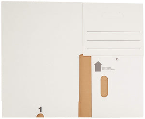 Corrugated Cardboard Filing Boxes with Lift-Off Lid