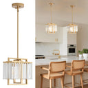 Crystal Pendant Light – Kitchen Island & Dining Room