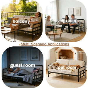 Twin Daybed Frame with Headboard