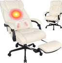 Massage Office Chair with Heat & Footrest