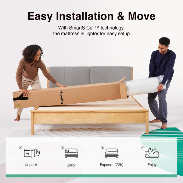 12 Inch California King Hybrid Mattress with Pocket Spring