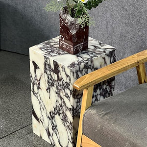 Marble Side Table – Square End Table