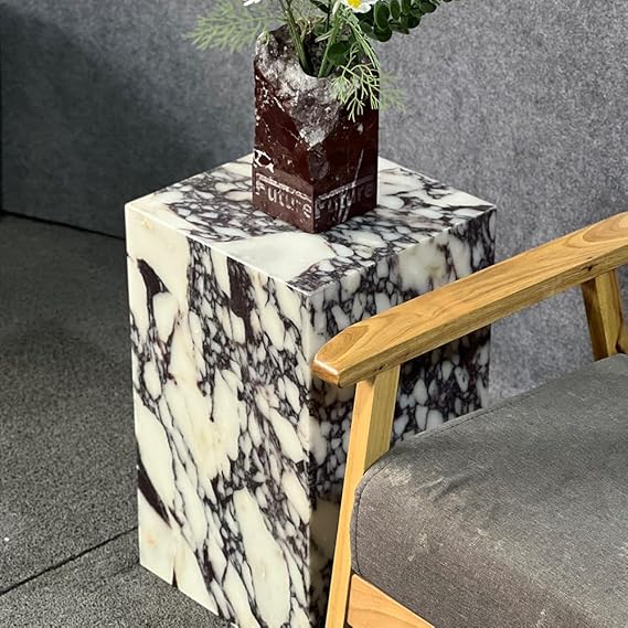Marble Side Table – Square End Table