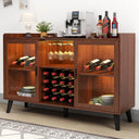 Wine Bar Cabinet with LED Light