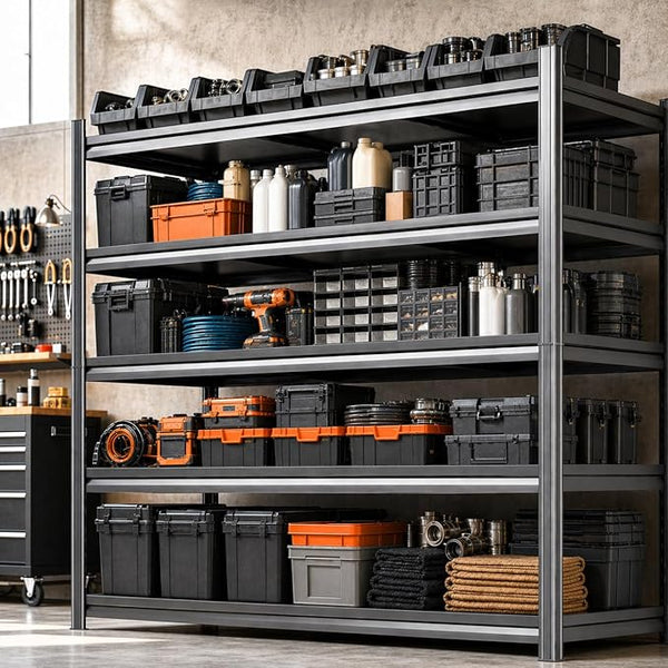 Heavy Duty 5-Tier Metal Storage Shelving Unit
